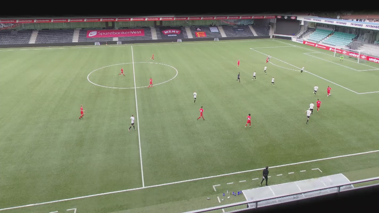 G16 Sogndal - Brann 2–9 Nasjonal Serie